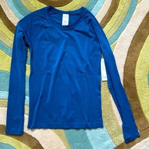 Athleta Momentum Seamless Long-sleeve Top - size Small (NWT)